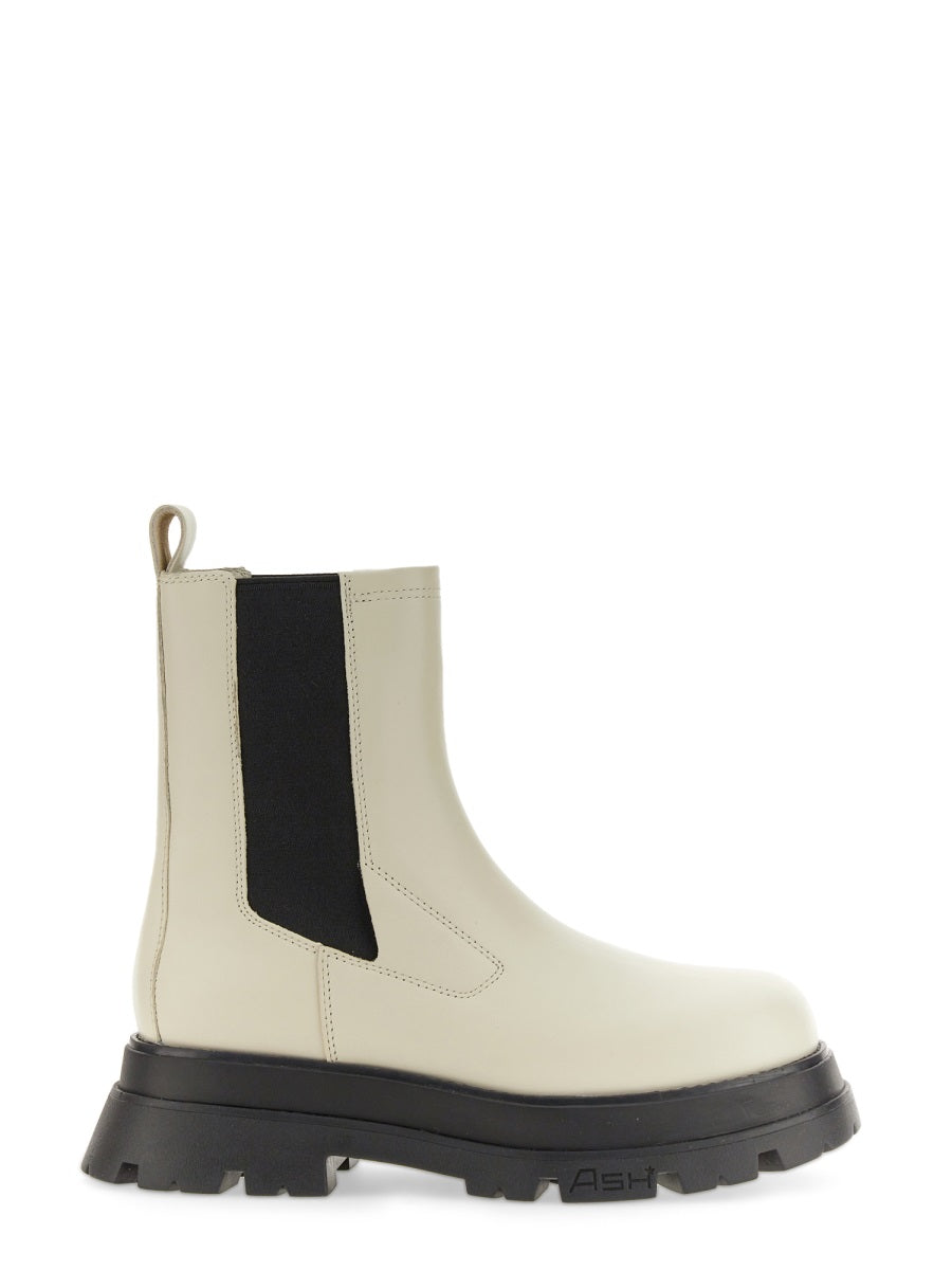 Elite Boot White Leather