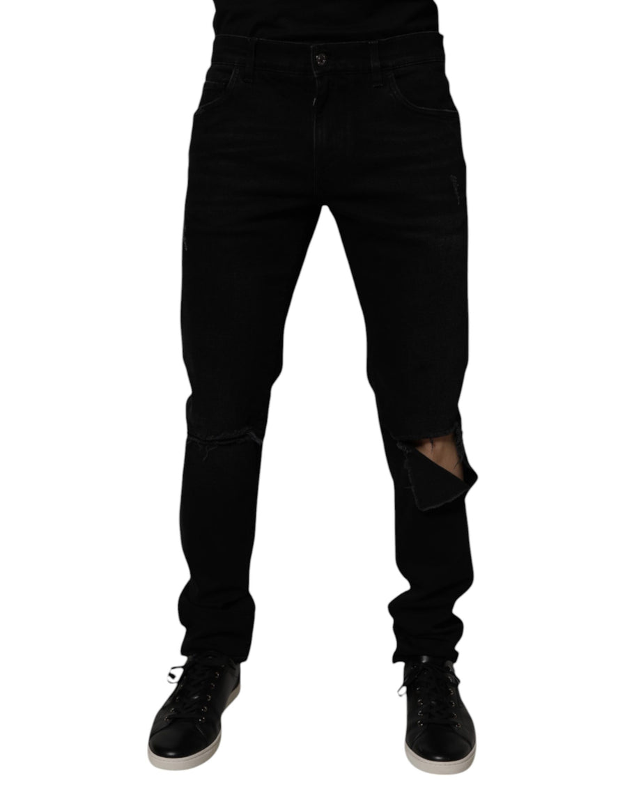 Dolce & Gabbana 98% Cotton jeans in black
