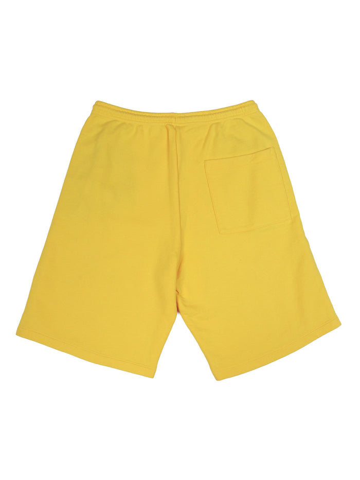 Myp40u Shorts Yellow Cotton Bermuda