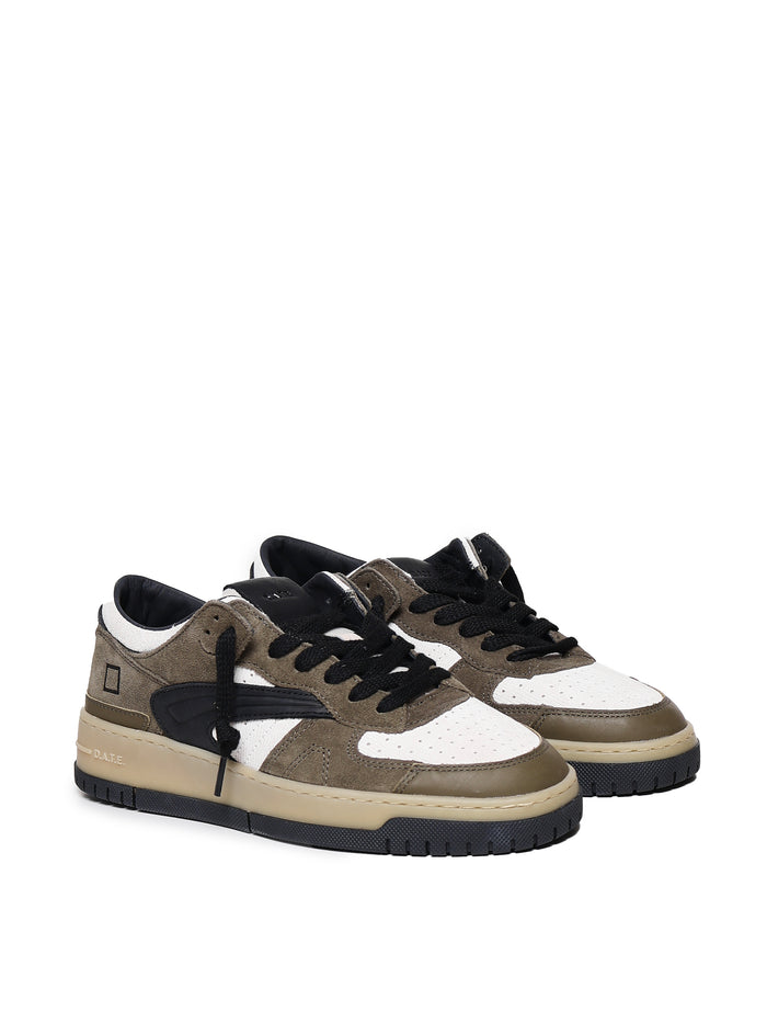 D.a.t.e. Sneakers Army Calfskin