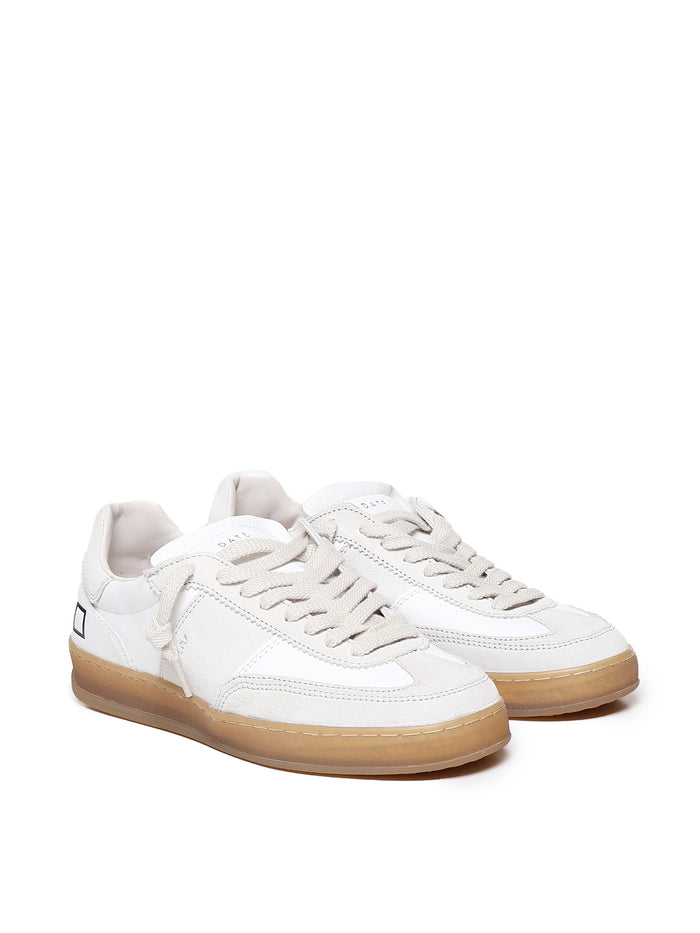 D.a.t.e. Sneakers White Calfskin