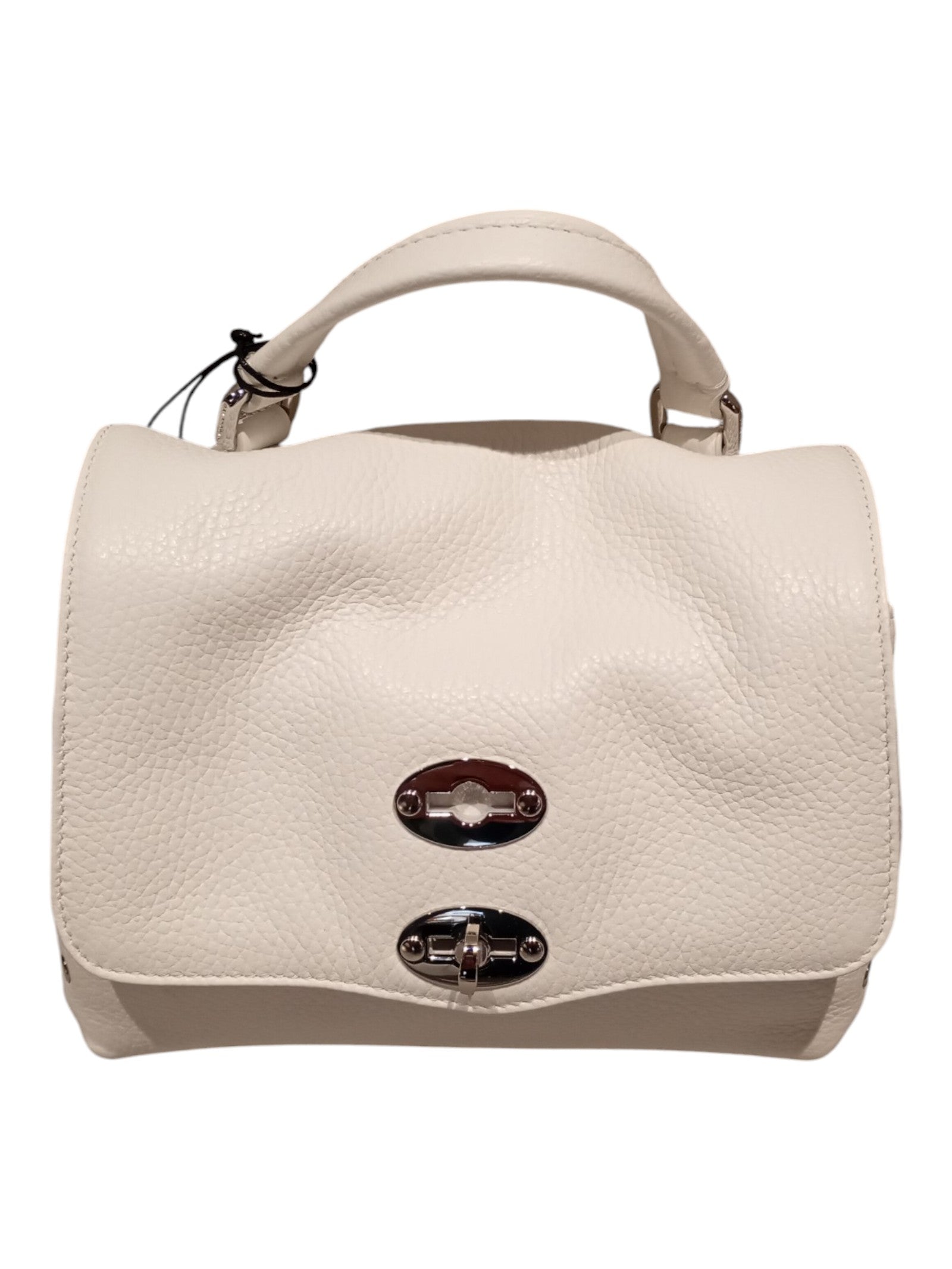 Postina Daily White Calf Leather Bag