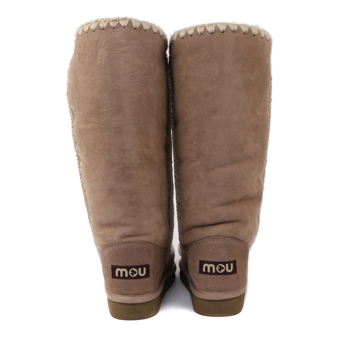 Mou Boots Beige Mutton