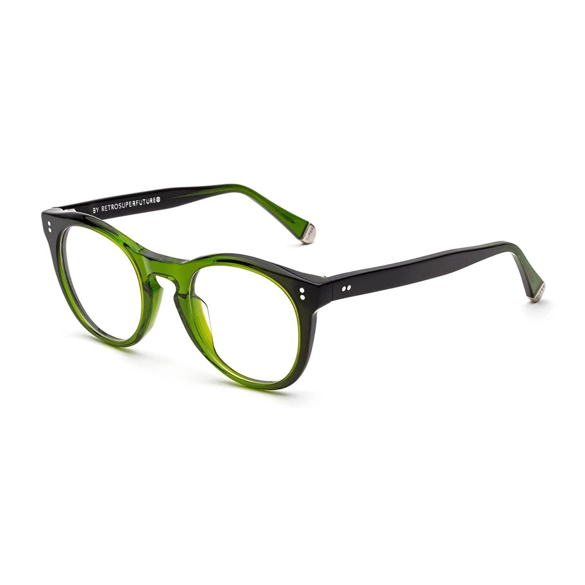 Super Numero 28 Verde Celluloid Occhiali Vista