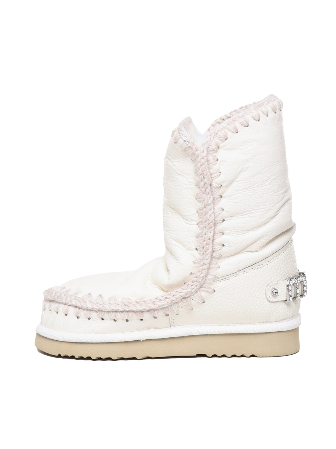 Mou Boots White Mutton