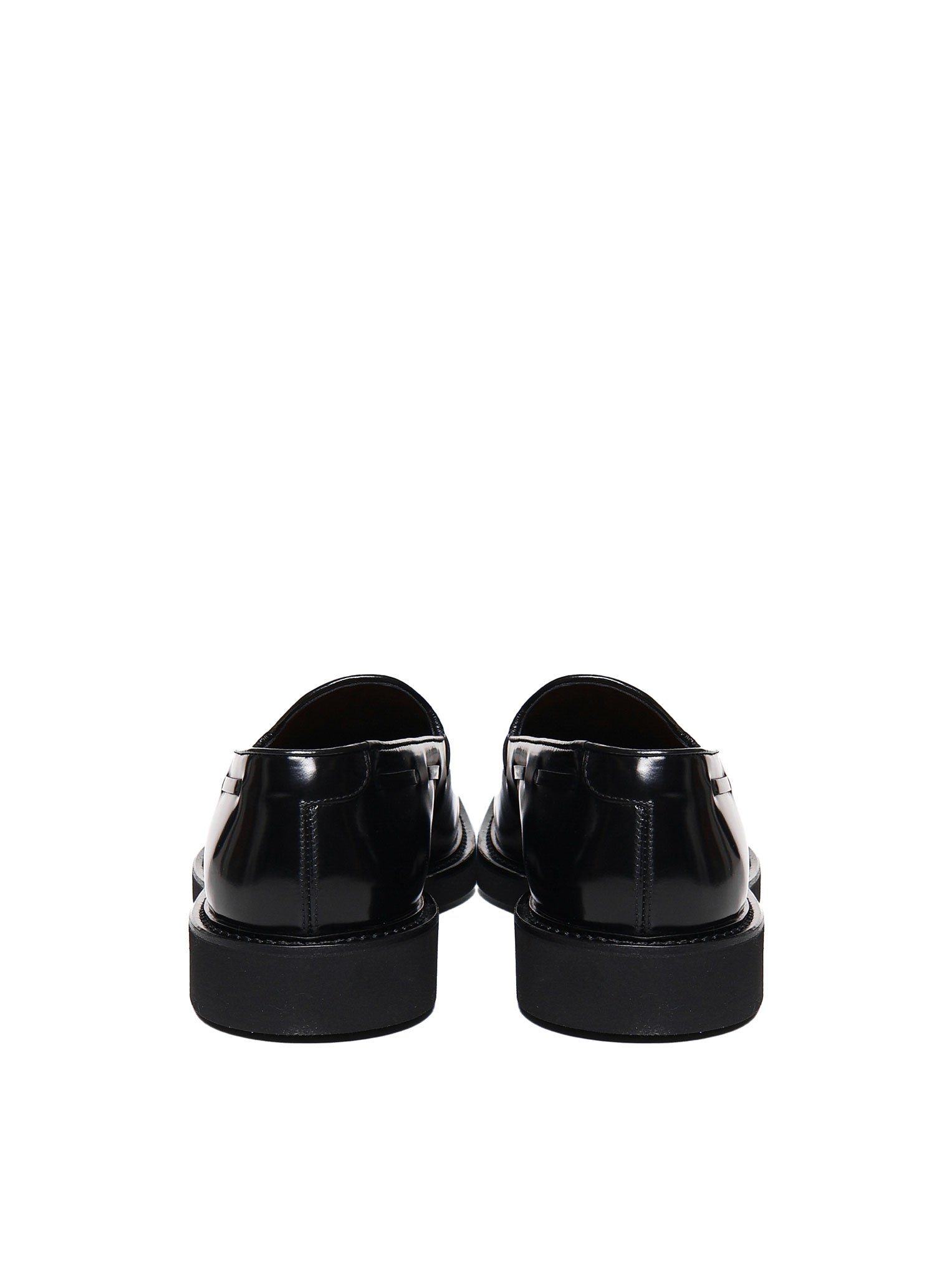 Doucals Flat Shoes Black Shiny Calfskin