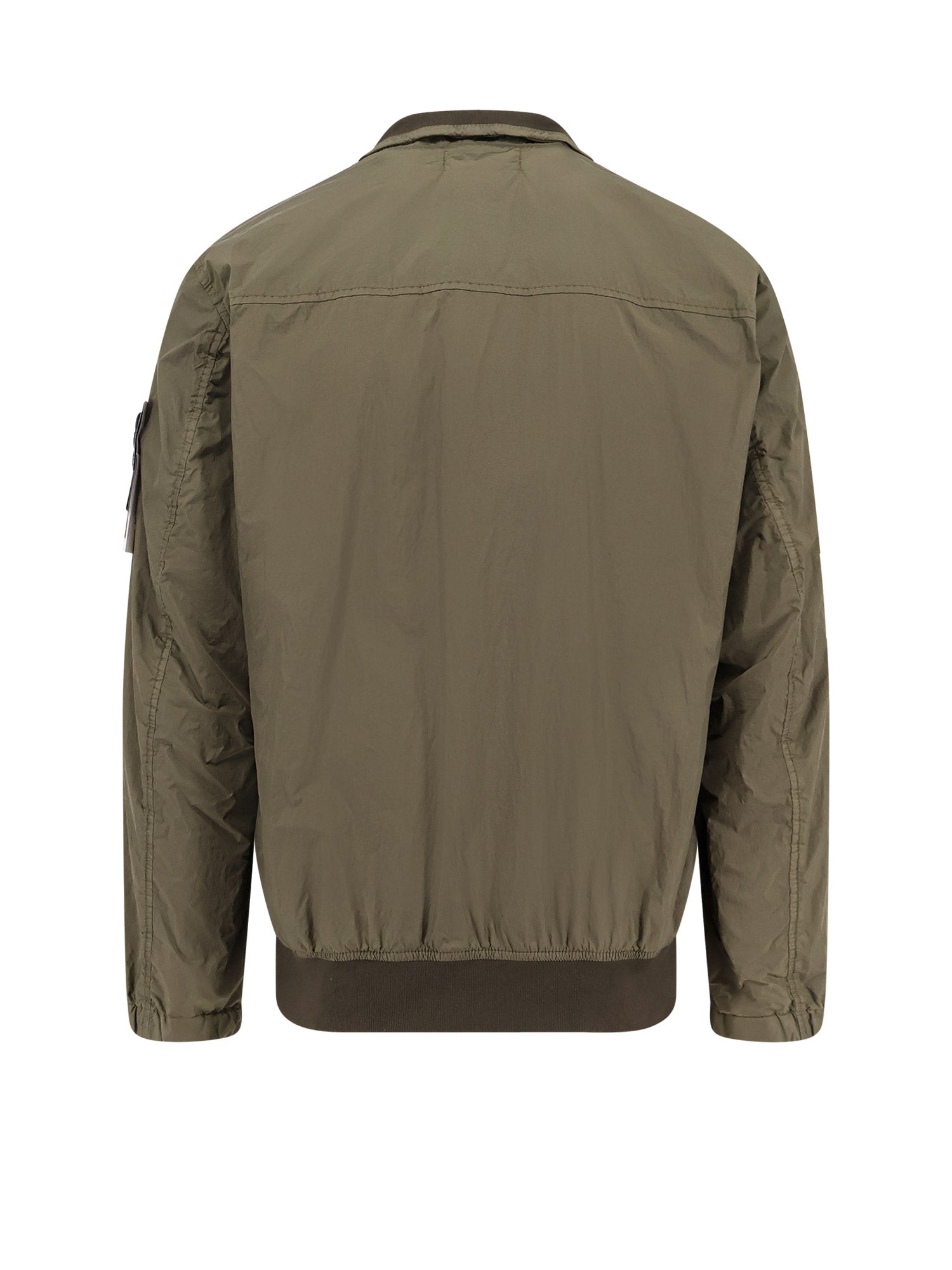Stone Island Jackets Green Nylon Riciclato