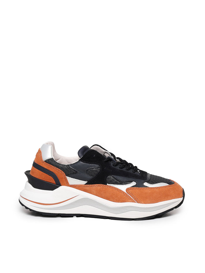 D.a.t.e. Sneakers Grey Calfskin
