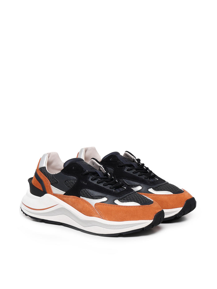D.a.t.e. Sneakers Grey Calfskin