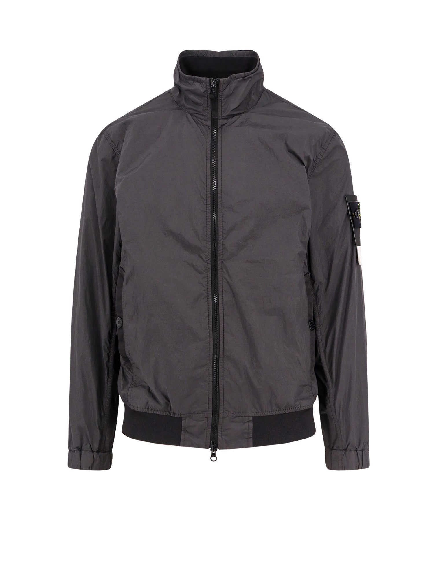 Stone Island Jackets Grey Nylon Riciclato