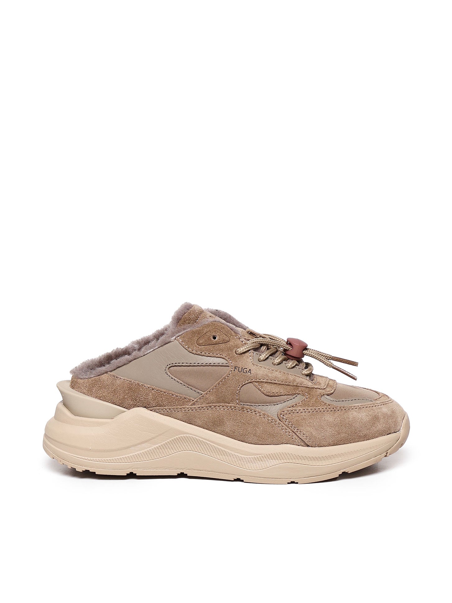 D.a.t.e. Sneakers Beige Suede