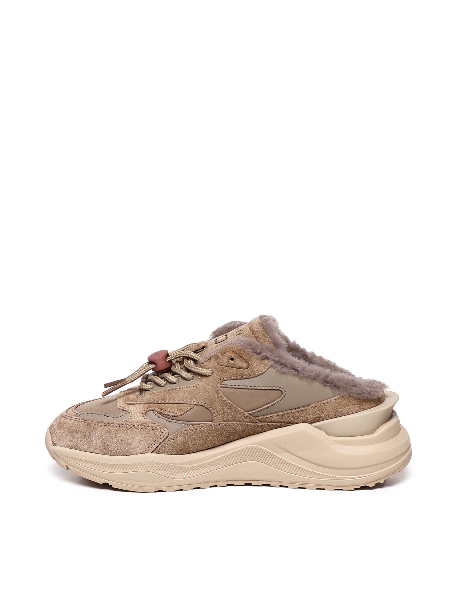 D.a.t.e. Sneakers Beige Suede