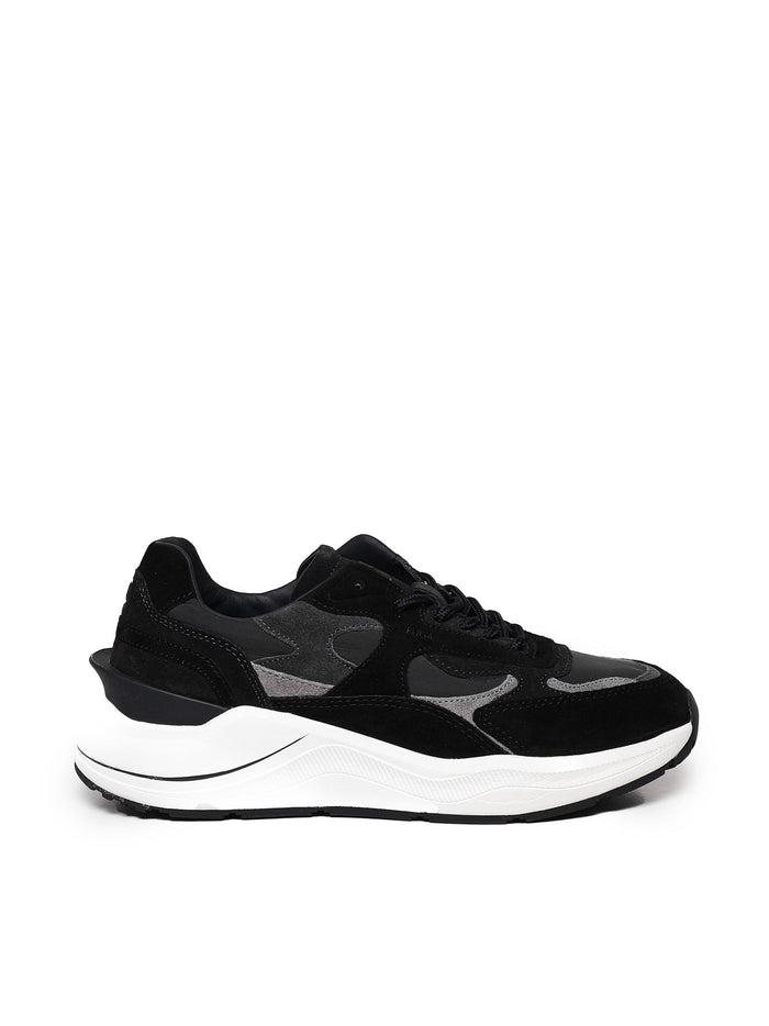 D.a.t.e. Sneakers Black Calfskin