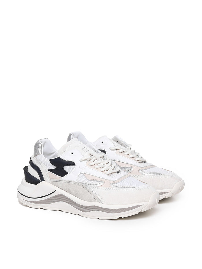D.a.t.e. Sneakers White Calfskin