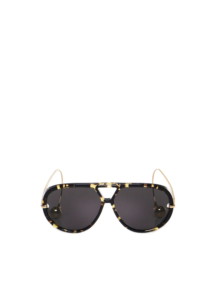 Bottega Veneta Sunglasses Walnut/brown Acetate