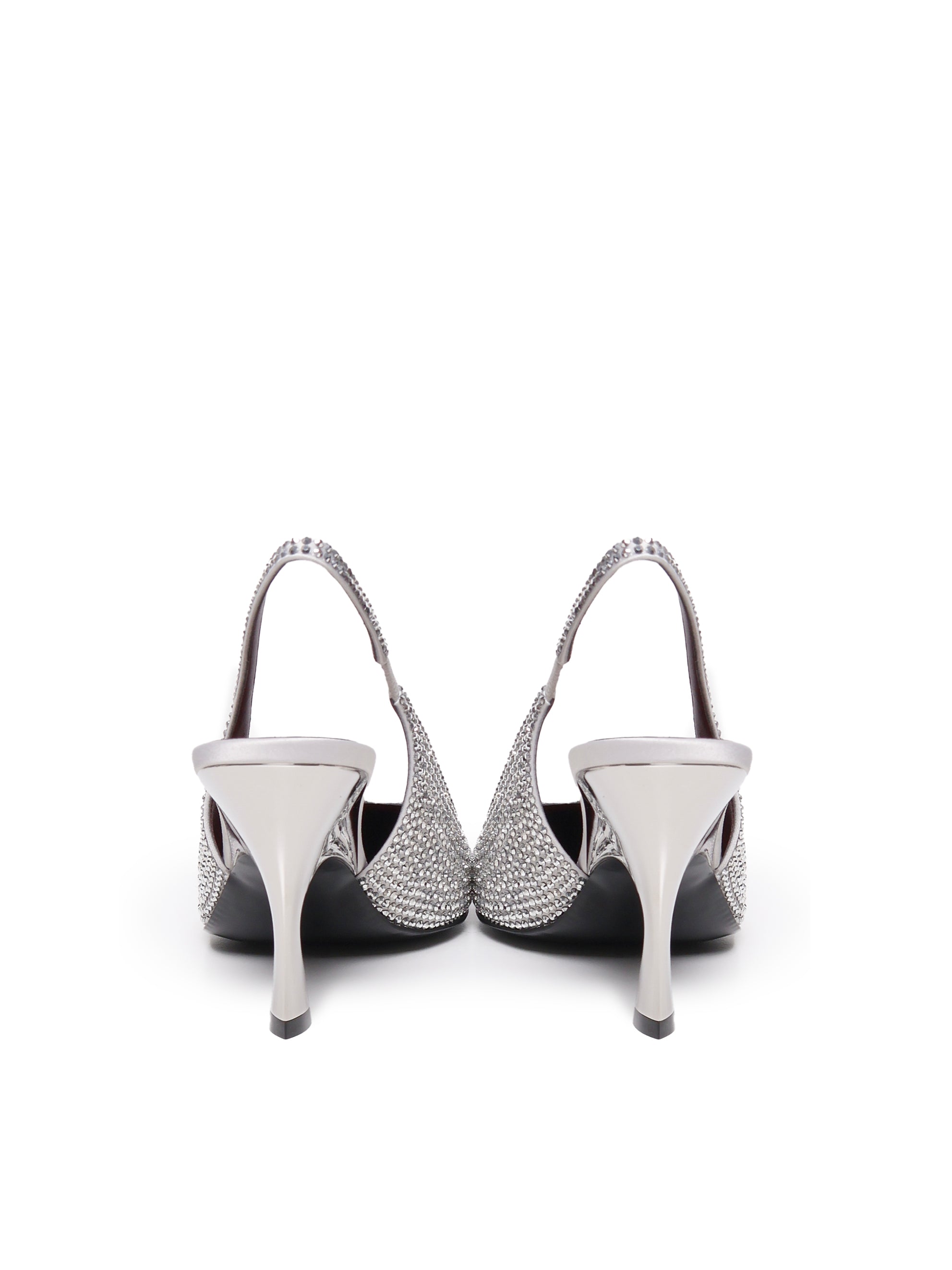 Stella Mccartney With Heel Silver Upp: Polyester