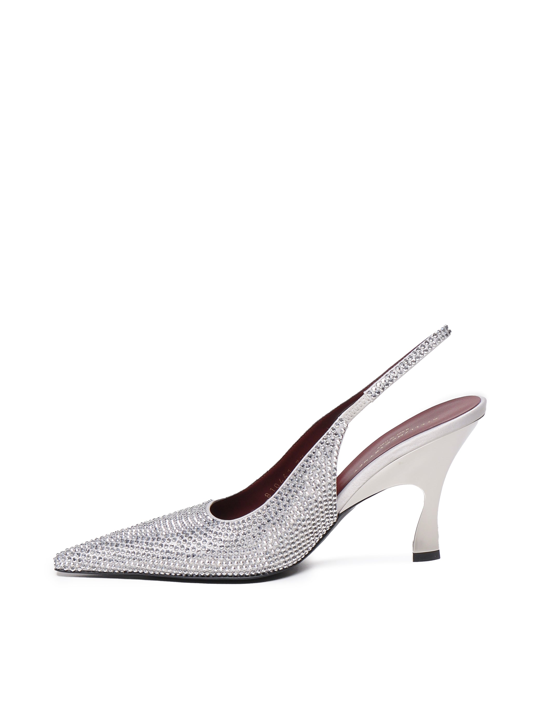 Stella Mccartney With Heel Silver Upp: Polyester