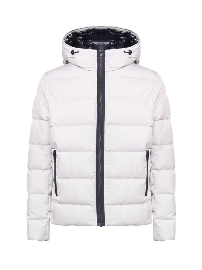 Fay Coats White Nylon