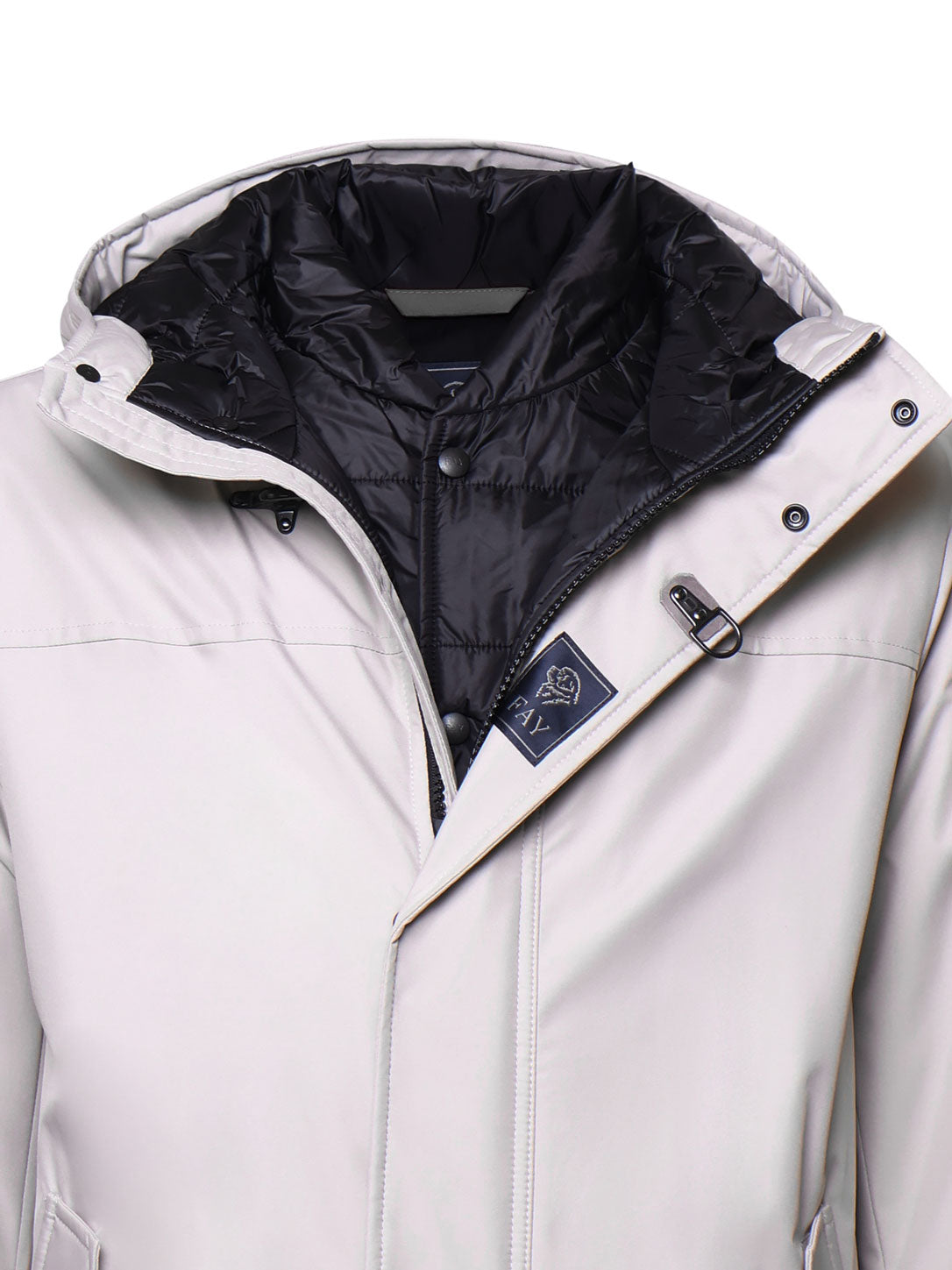 Fay Coats White 100 % Pl