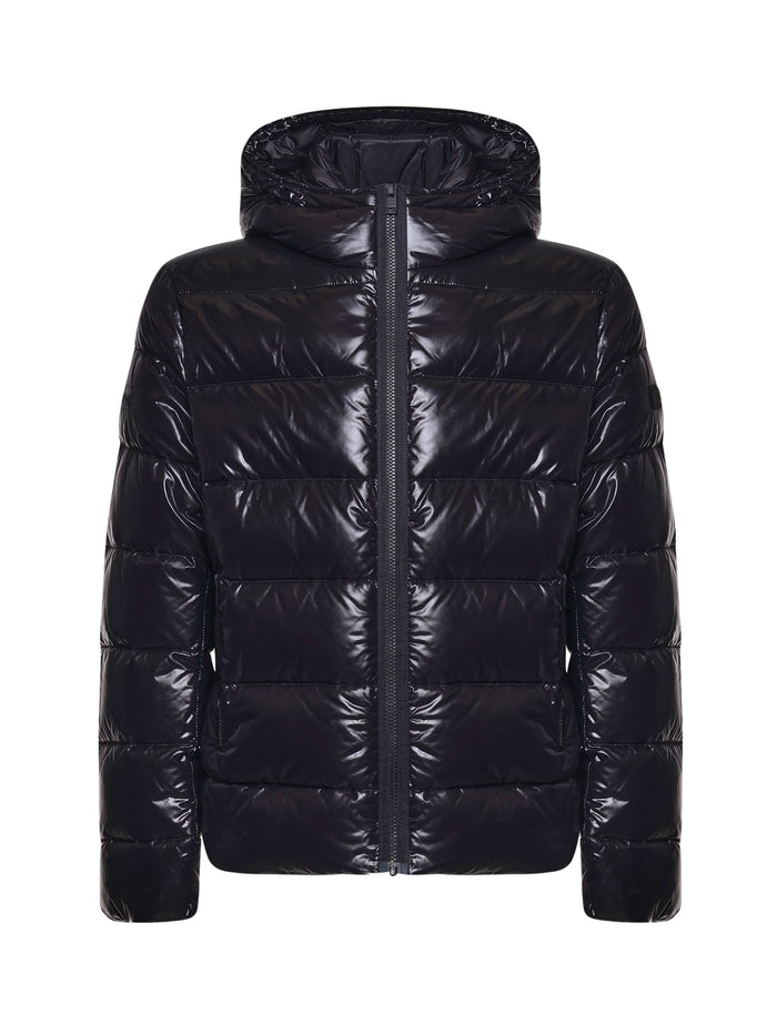 Fay Coats Black Nylon