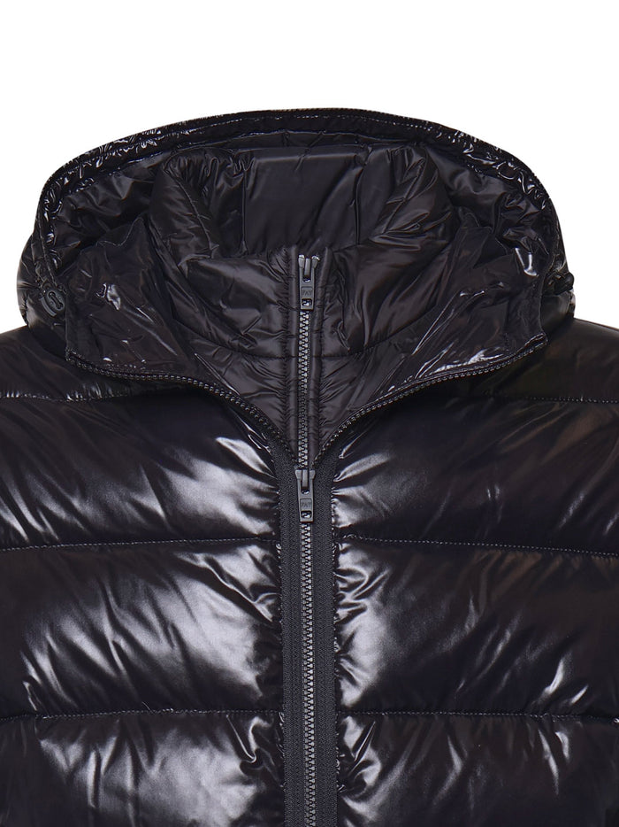 Fay Coats Black Nylon