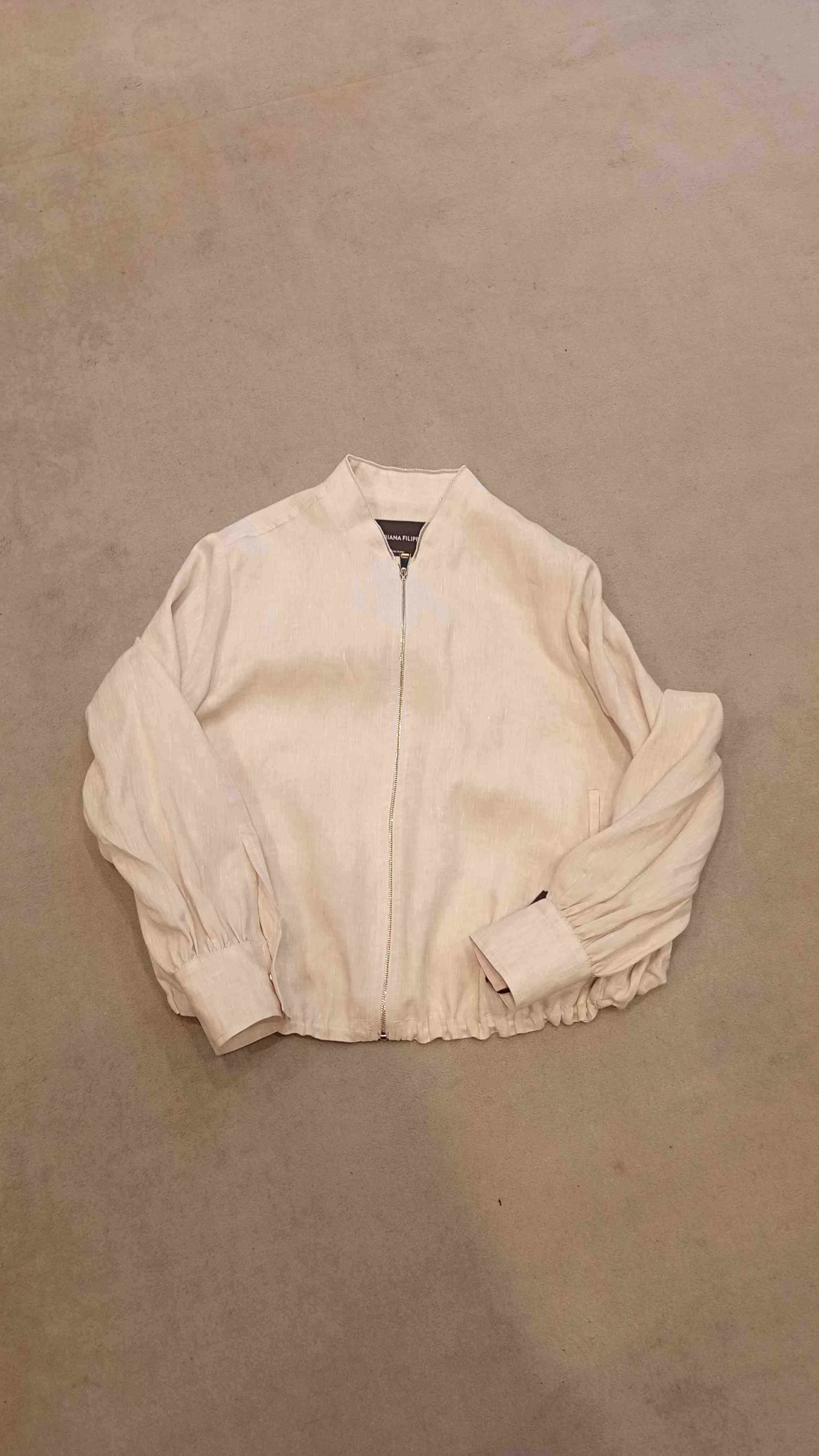 M161 Lino Giacche Nude & Neutrals Linen/flax | Jacket