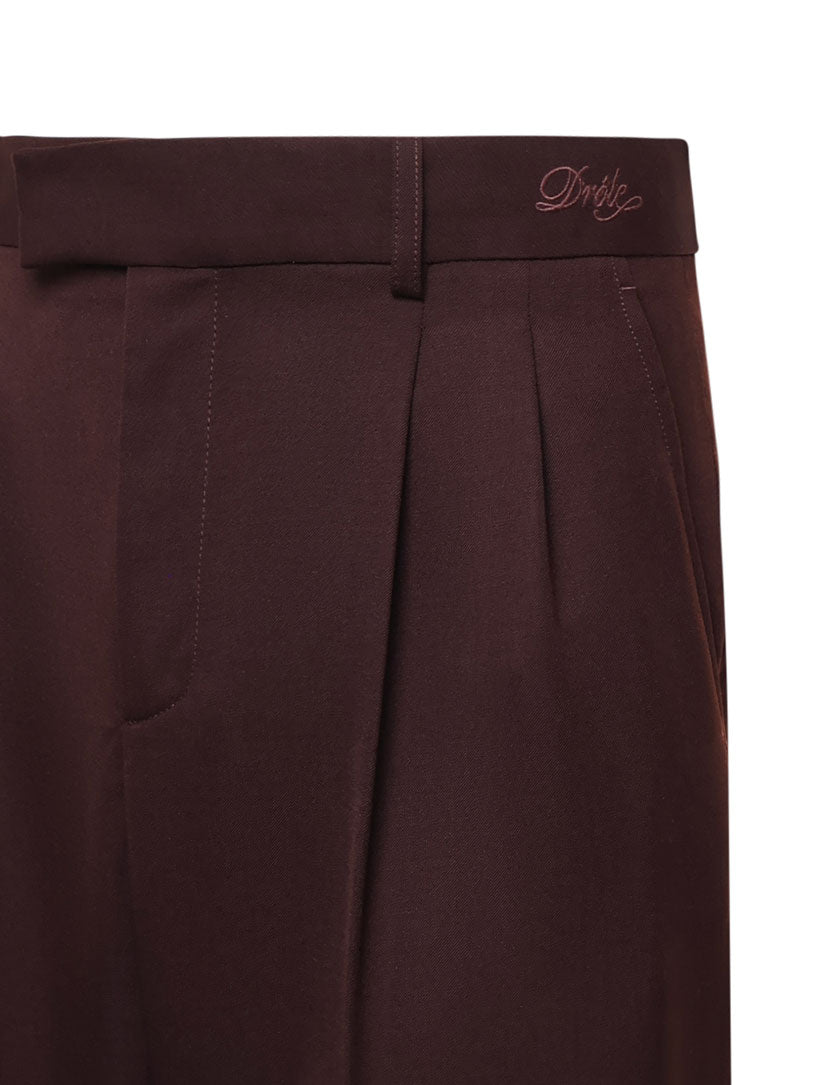 Drole De Monsieur Rtw Brown Twill