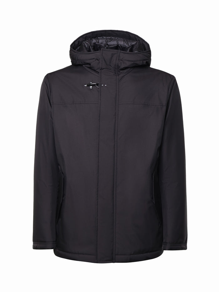 Fay Coats Black Nylon