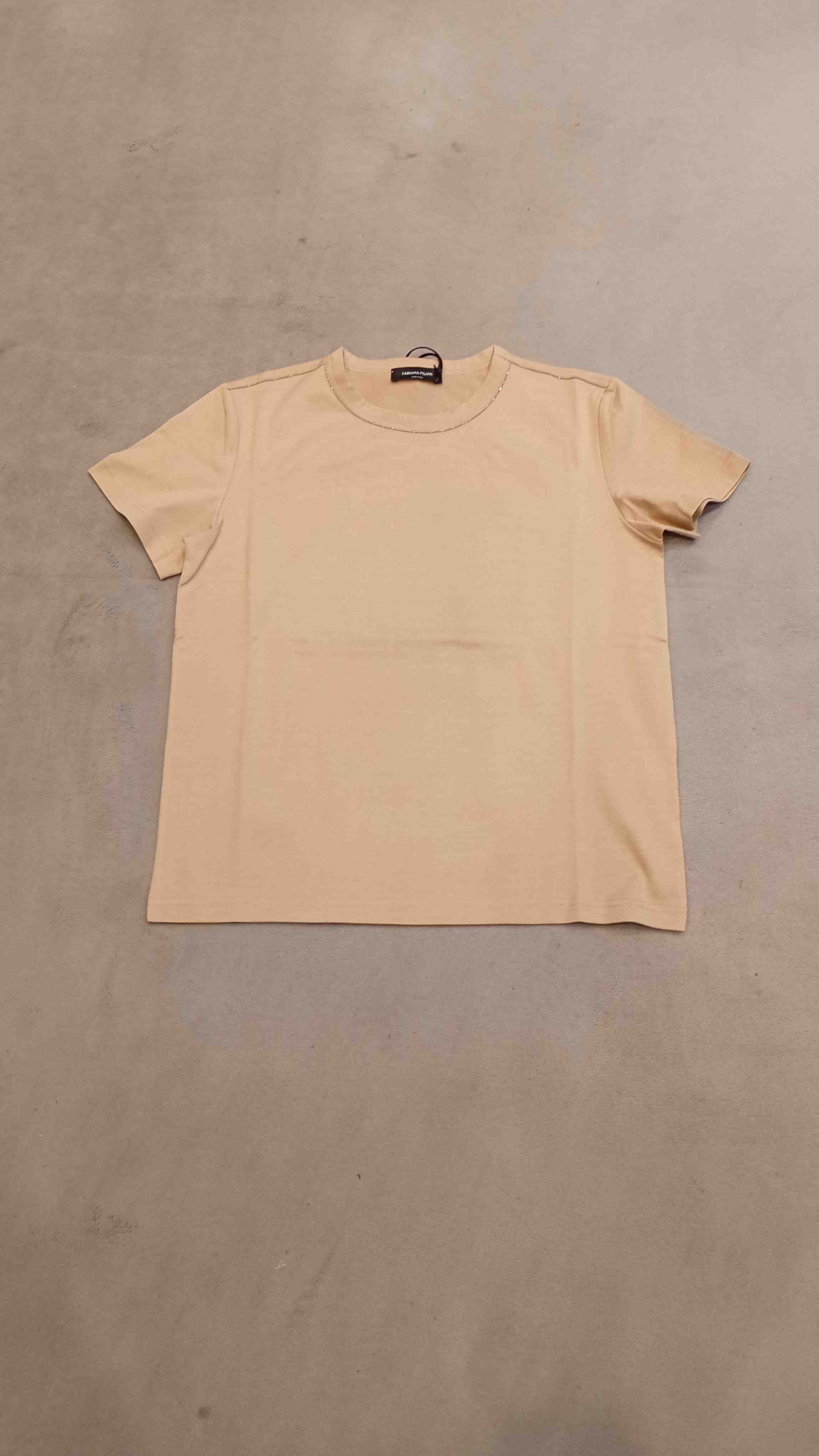 L796 Jersey Nude & Neutrals Cotton | Tshirt