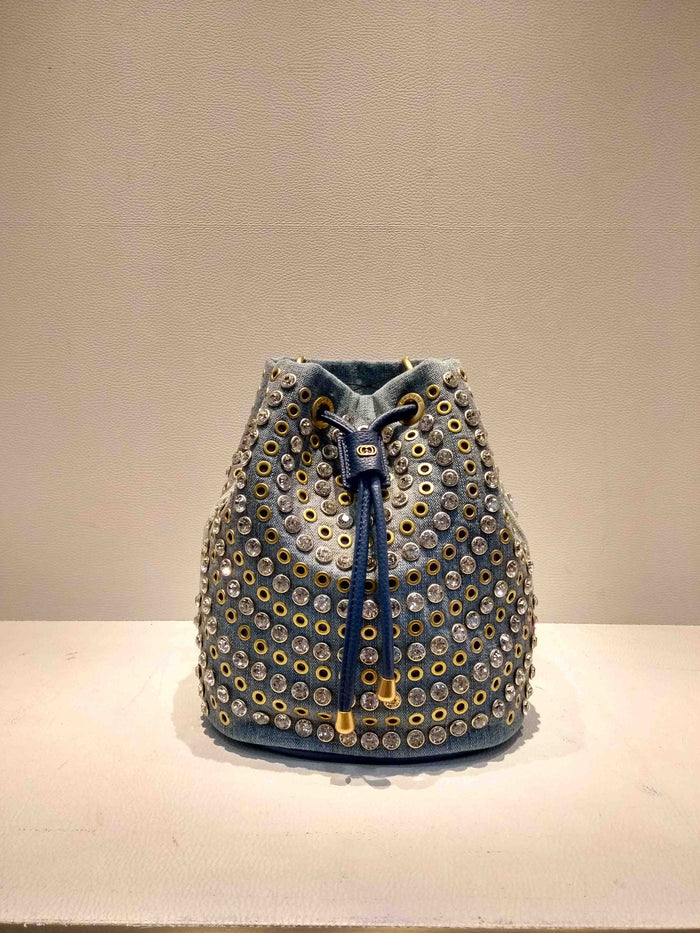 Andromeda Bucket Canvas Blue | Bag