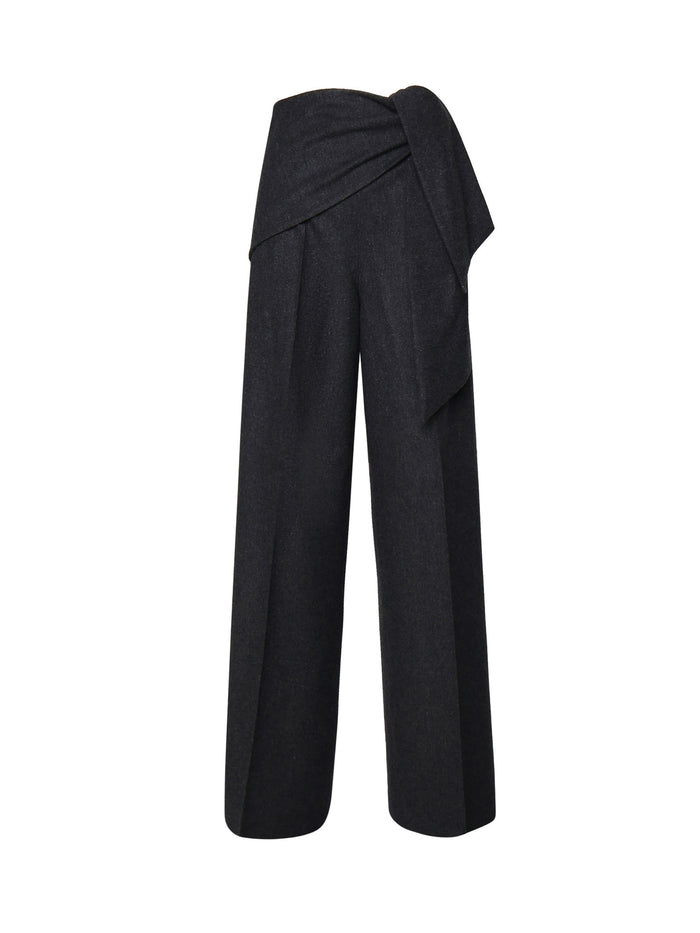 Max Mara Rtw Anthracite Lana Vergine Ovis Aries