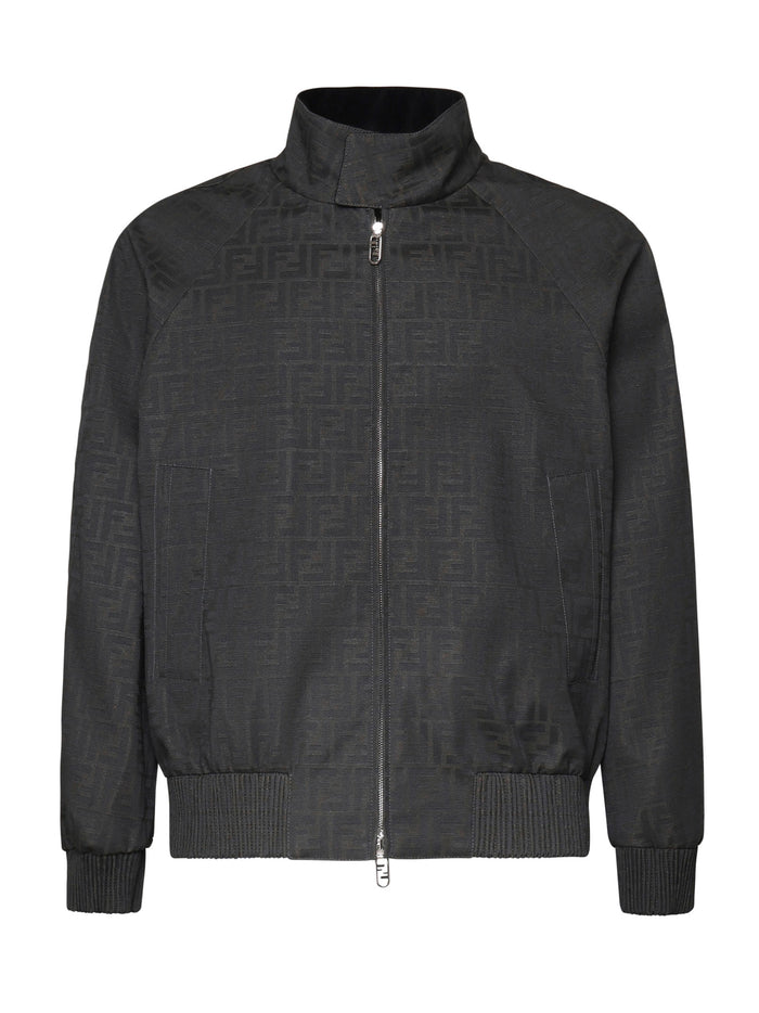 Fendi Coats Tobacco Pl Co+pu+pa
