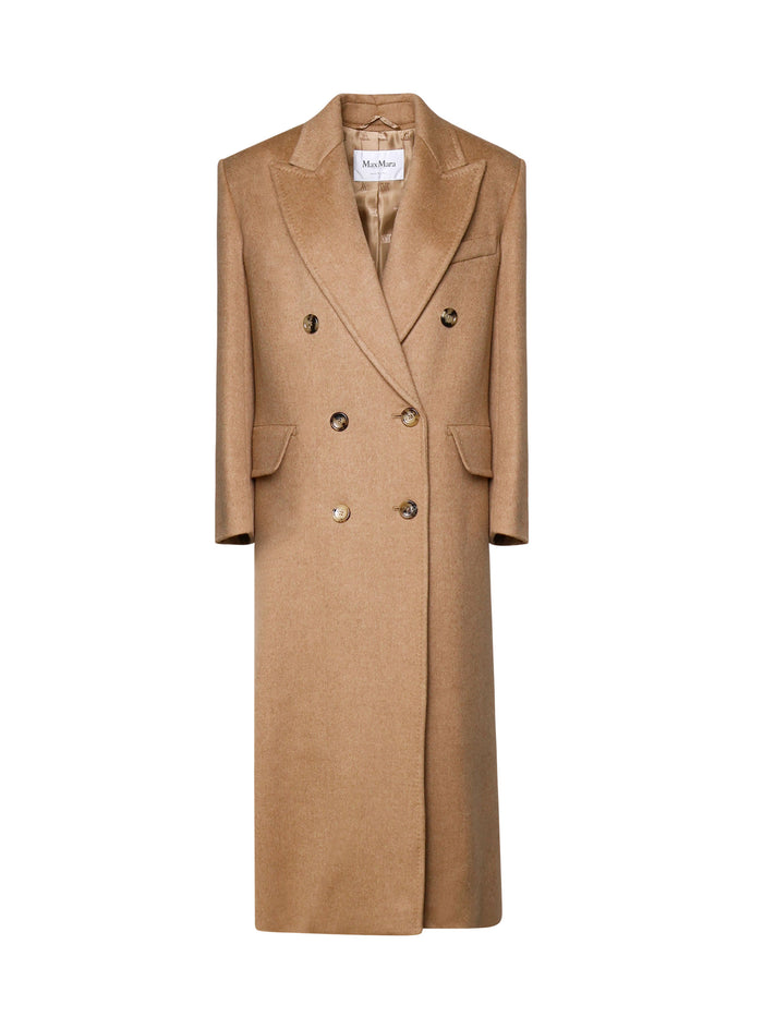 Max Mara Coats Brown Camel