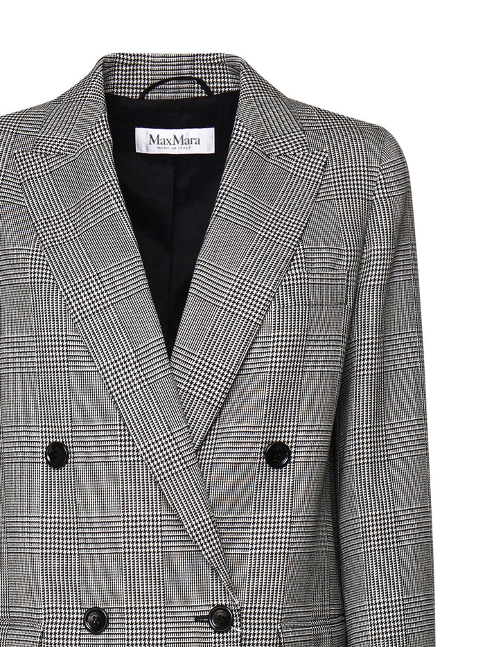 Max Mara Jackets Grey Lana Vergine Ovis Aries