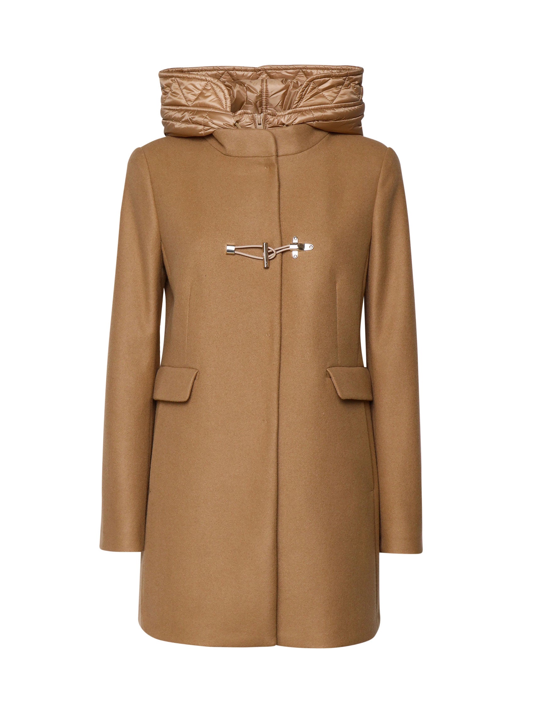 Fay Coats Cappuccino Lana Vergine