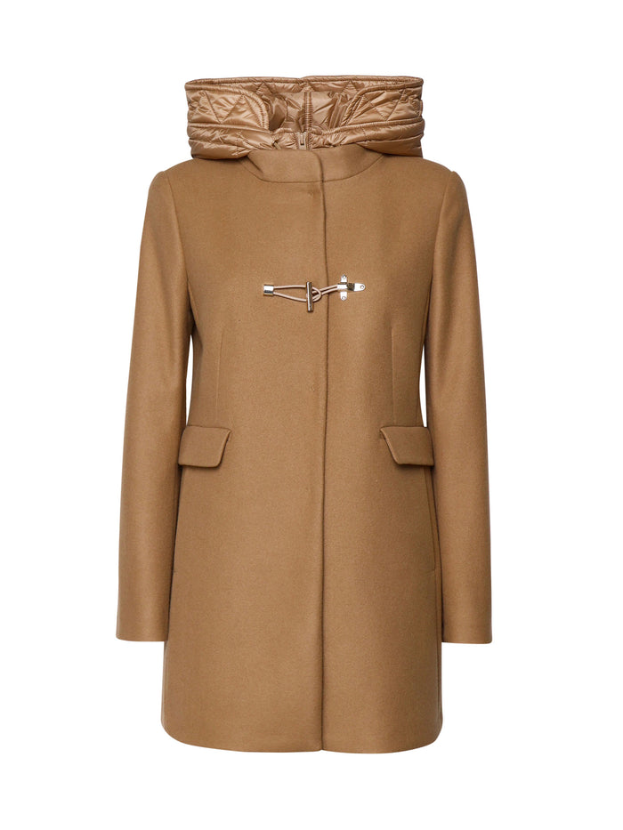 Fay Coats Cappuccino Lana Vergine