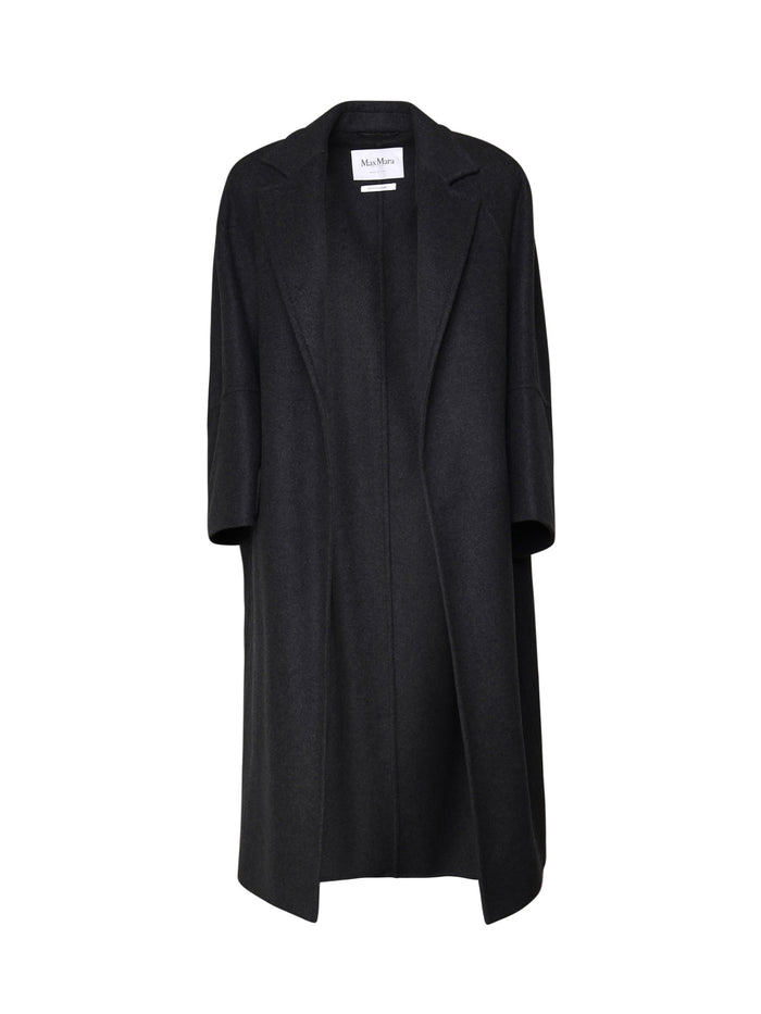 Max Mara Coats Grey Lana Vergine Ovis Aries