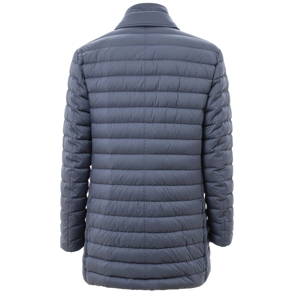 Herno 100% Polyester with Goose Down padding down jacket in navy — view 3