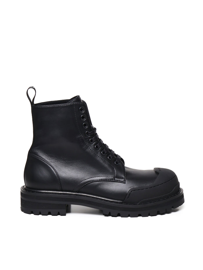 Marni Boots Black Calfskin