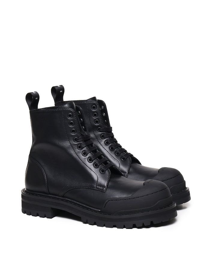 Marni Boots Black Calfskin