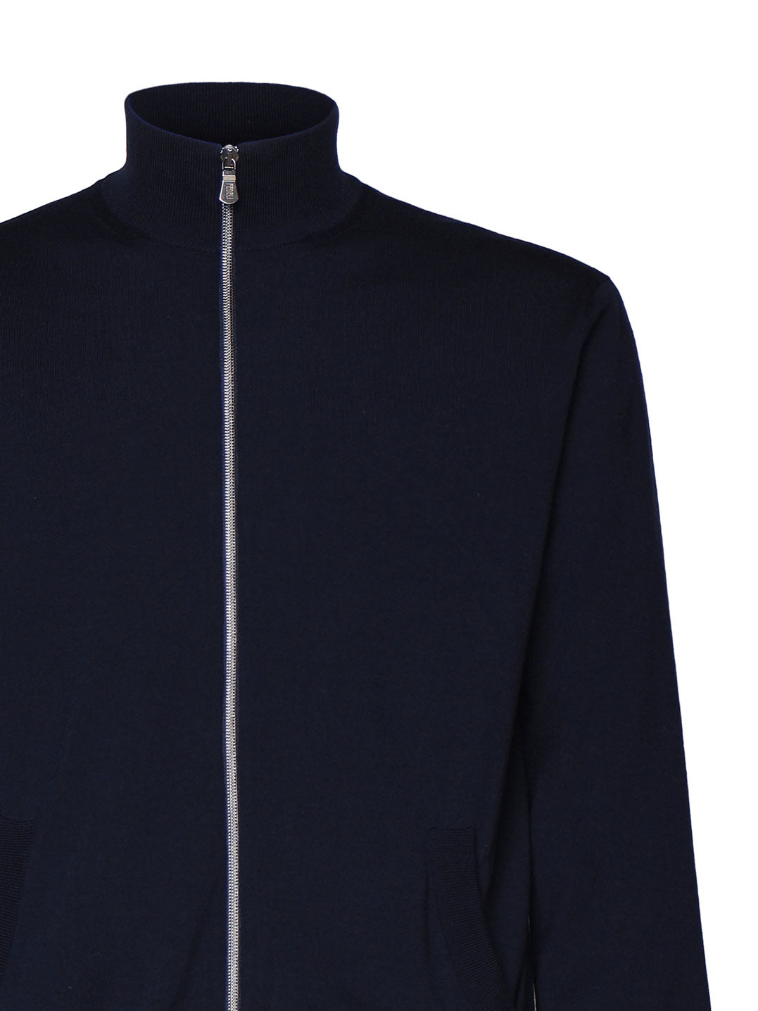 Fedeli Sweaters Blue Nylon Ea