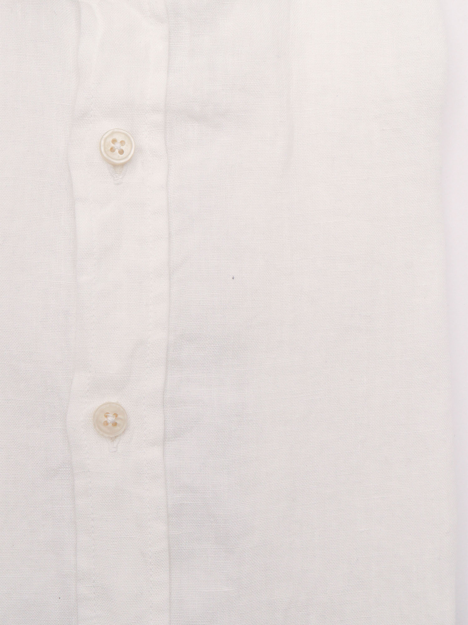 Mens Shirt White Cotton