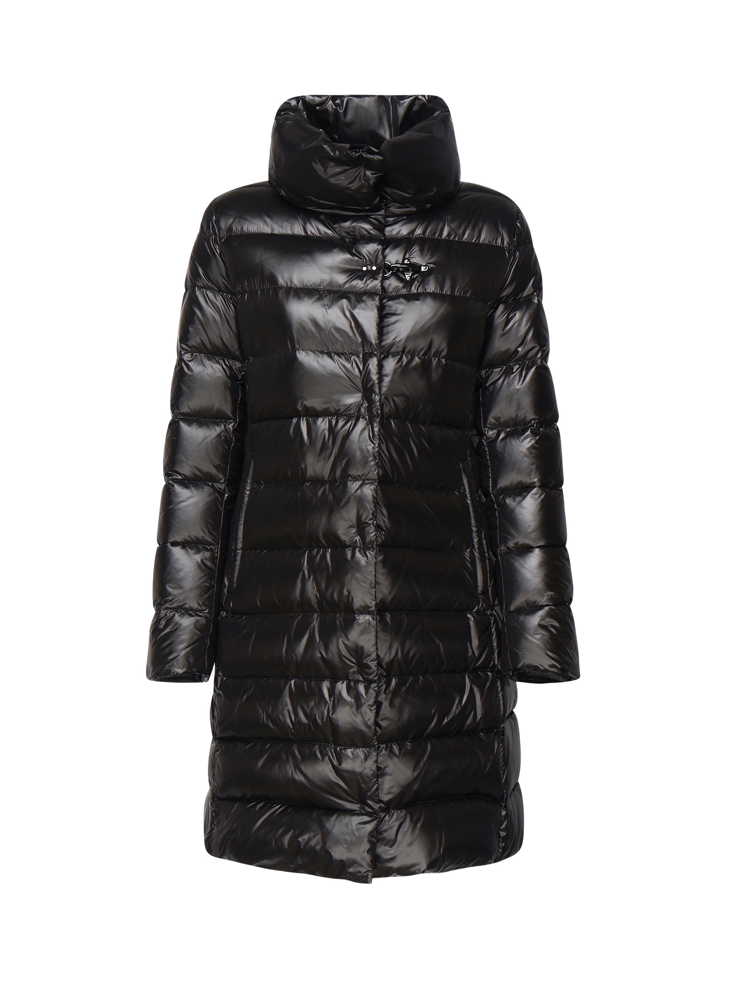 Fay Coats Black Nylon