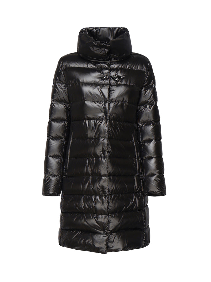Fay Coats Black Nylon