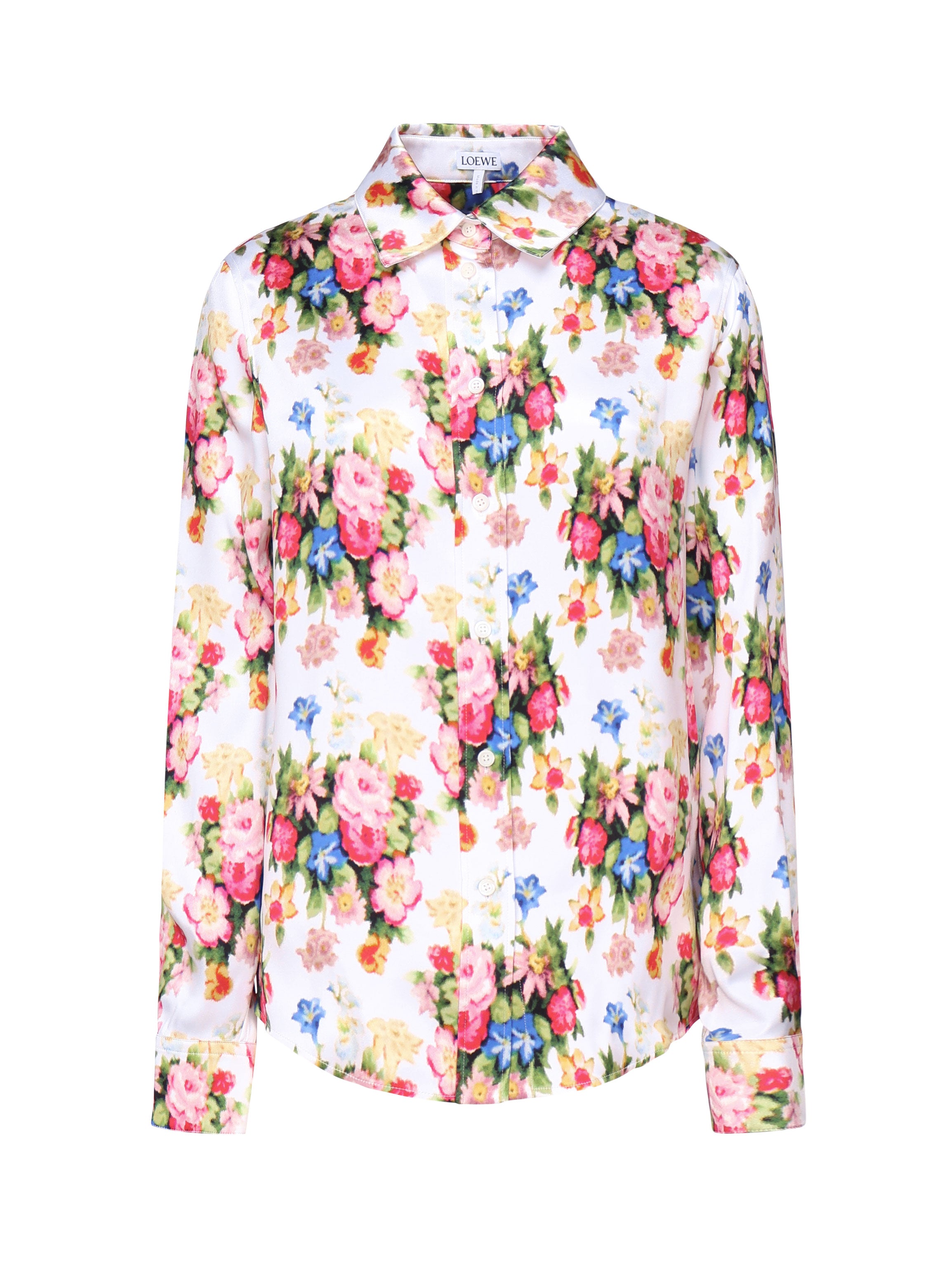Loewe Shirts MultiColour Silk Satin