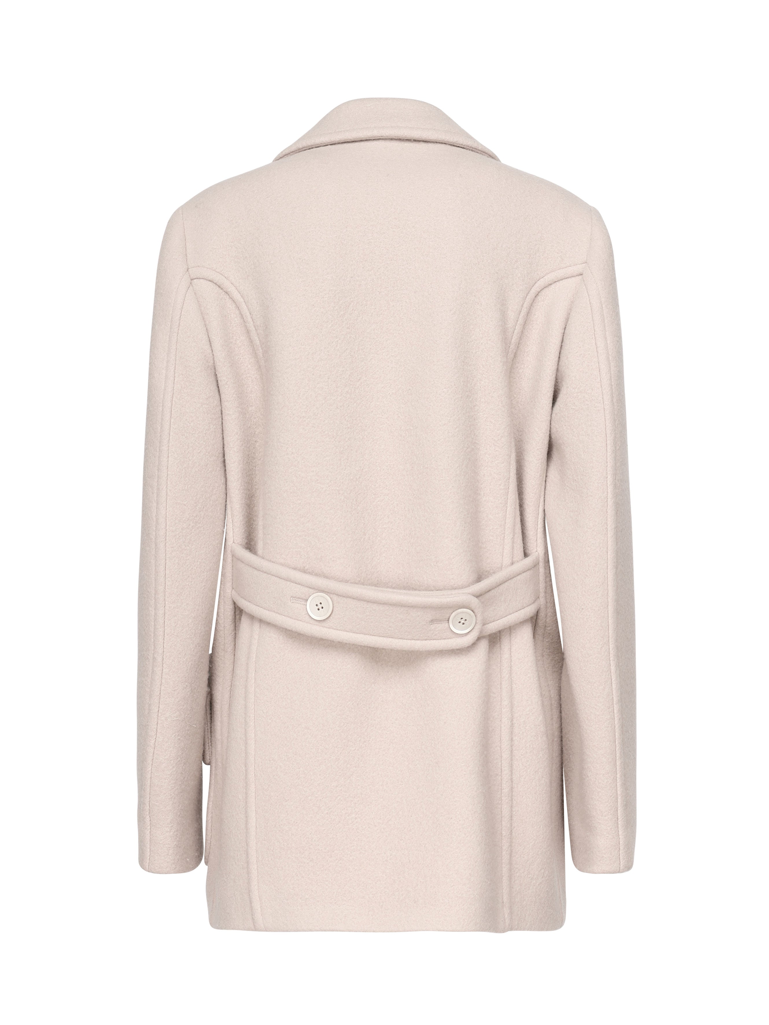 Fay Coats Beige Wool