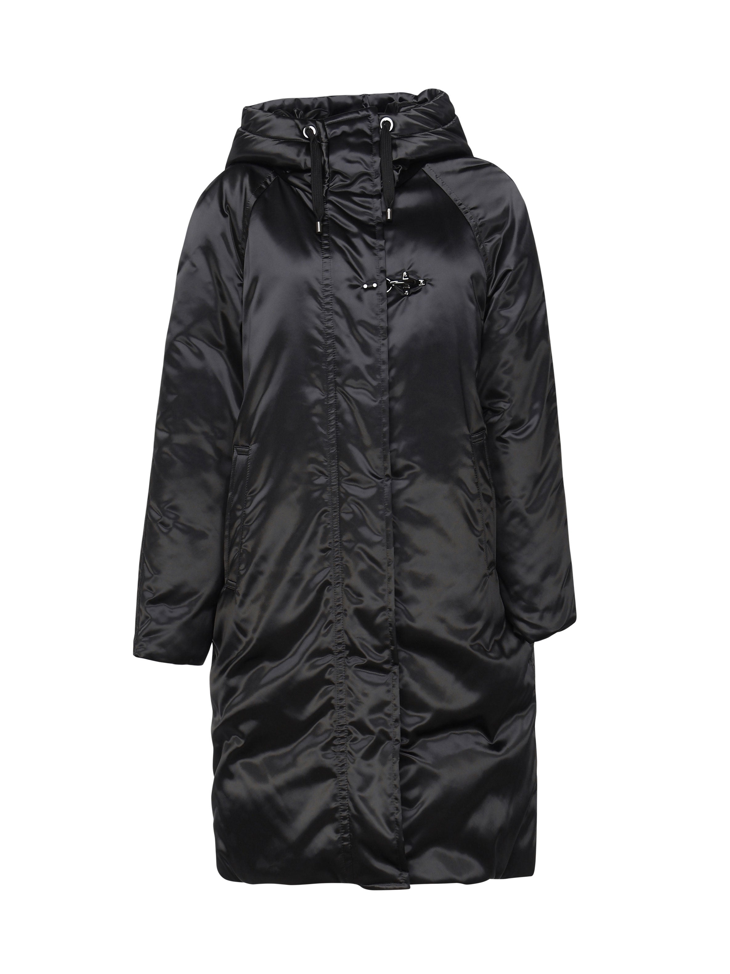 Fay Coats Black Nylon