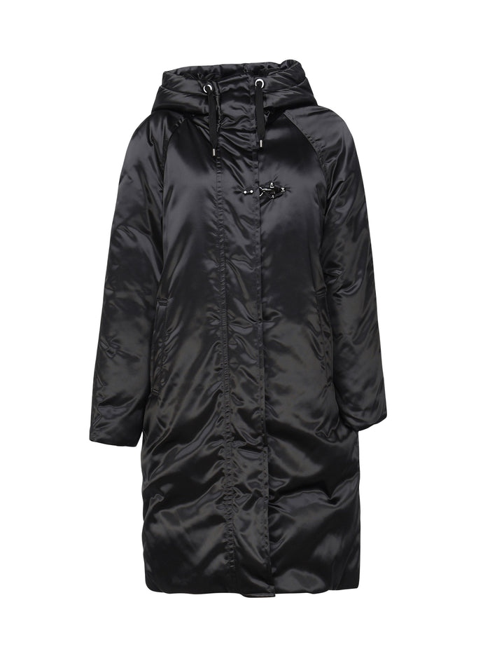 Fay Coats Black Nylon