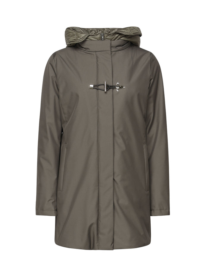 Fay Coats Green Nylon