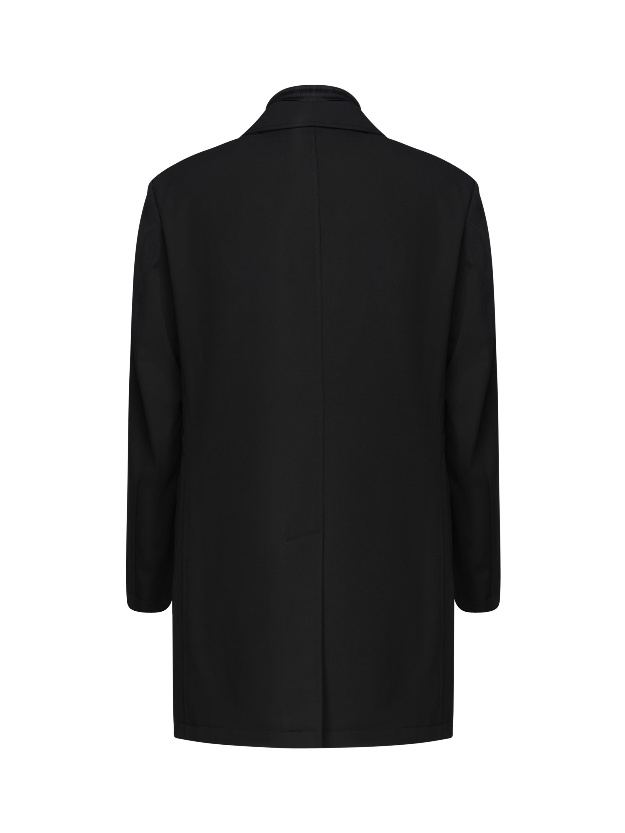Fay Coats Black Nylon